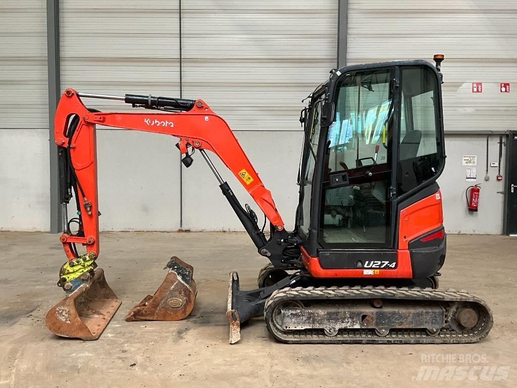 Kubota U 27-4 Міні-екскаватори < 7т