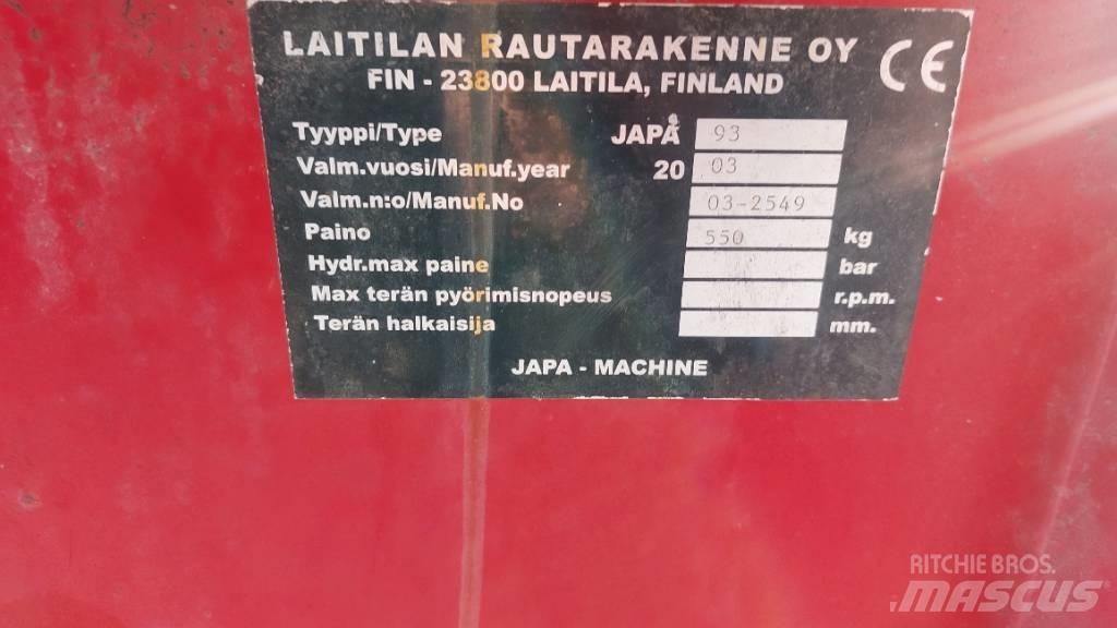 Japa 93 Дровоколи, рубальні машини, дробарки