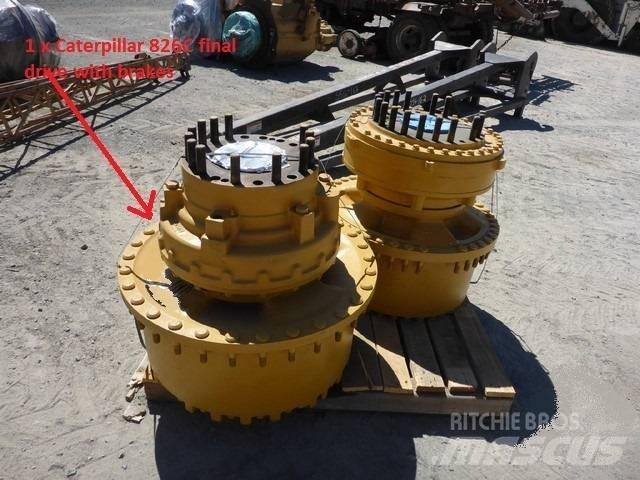 CAT 826 C Осі