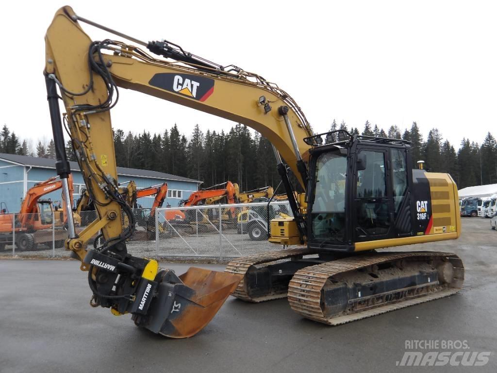 CAT 316 F Гусеничні екскаватори