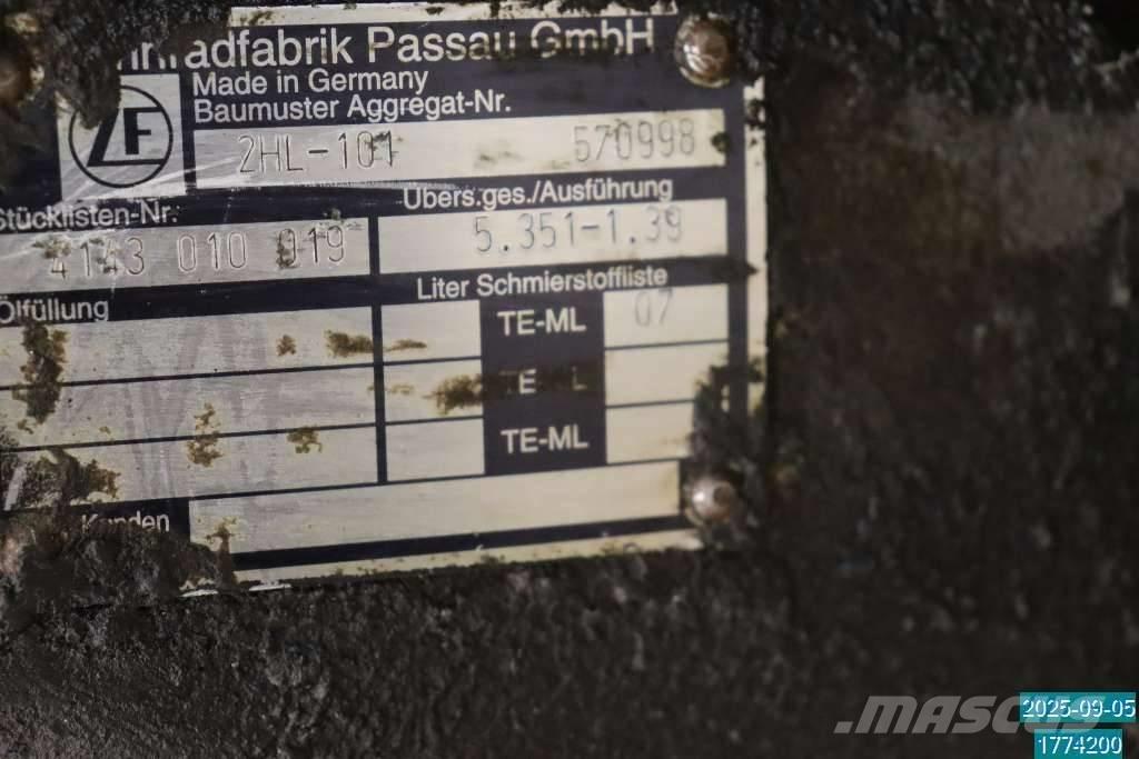 Huddig 1160 Коробка передач