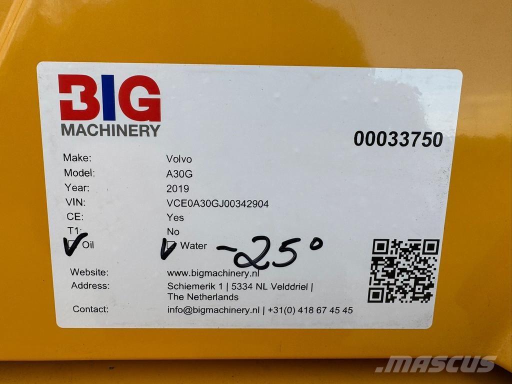 Volvo A30G Зчленовані самоскиди