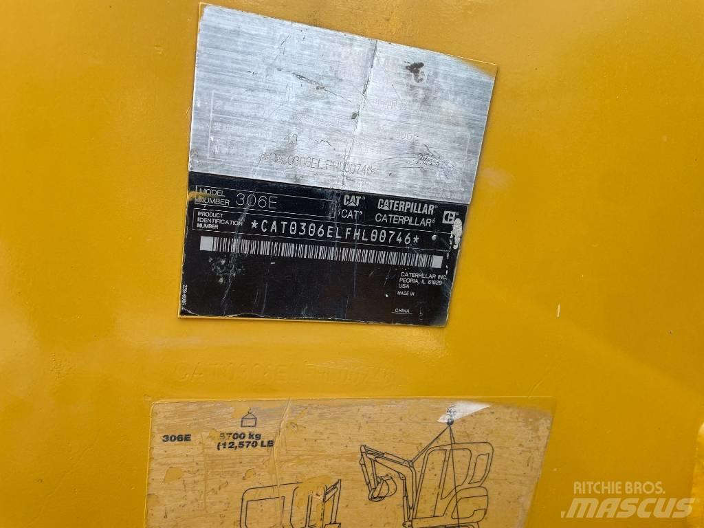 CAT 306E2 Міні-екскаватори < 7т