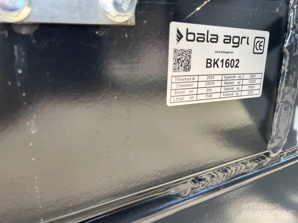 Bala BK 1602 Причепи для тюків