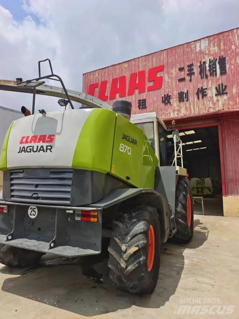 CLAAS Jaguar 870 Кормозбиральні комбайни