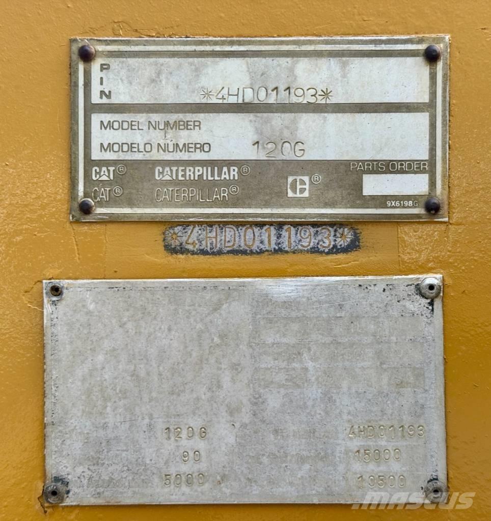 CAT 120 G Грейдери
