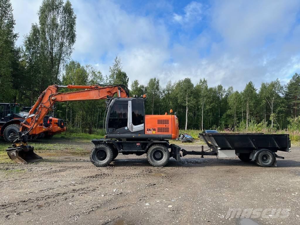 Hitachi ZX140W-3 Колісні екскаватори