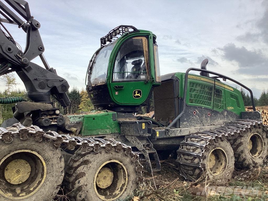 John Deere 1270G Харвестери