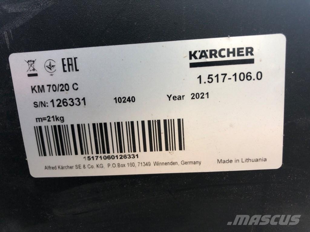 Kärcher KM 70/20 C Підмітальні машини