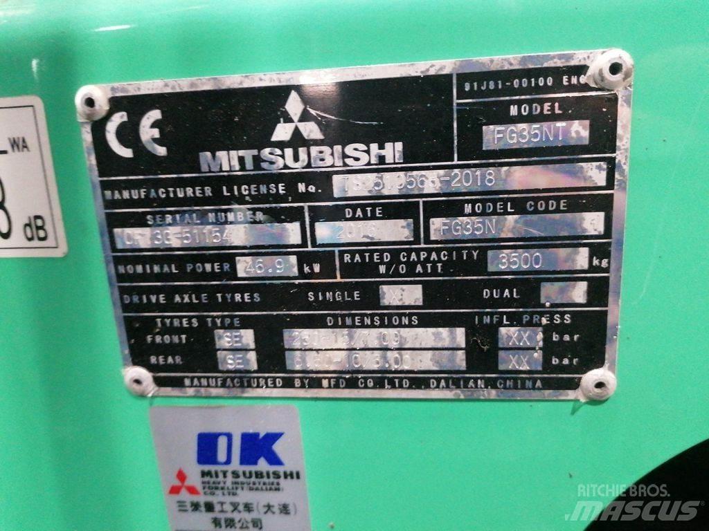 Mitsubishi FG35NT Газові навантажувачі