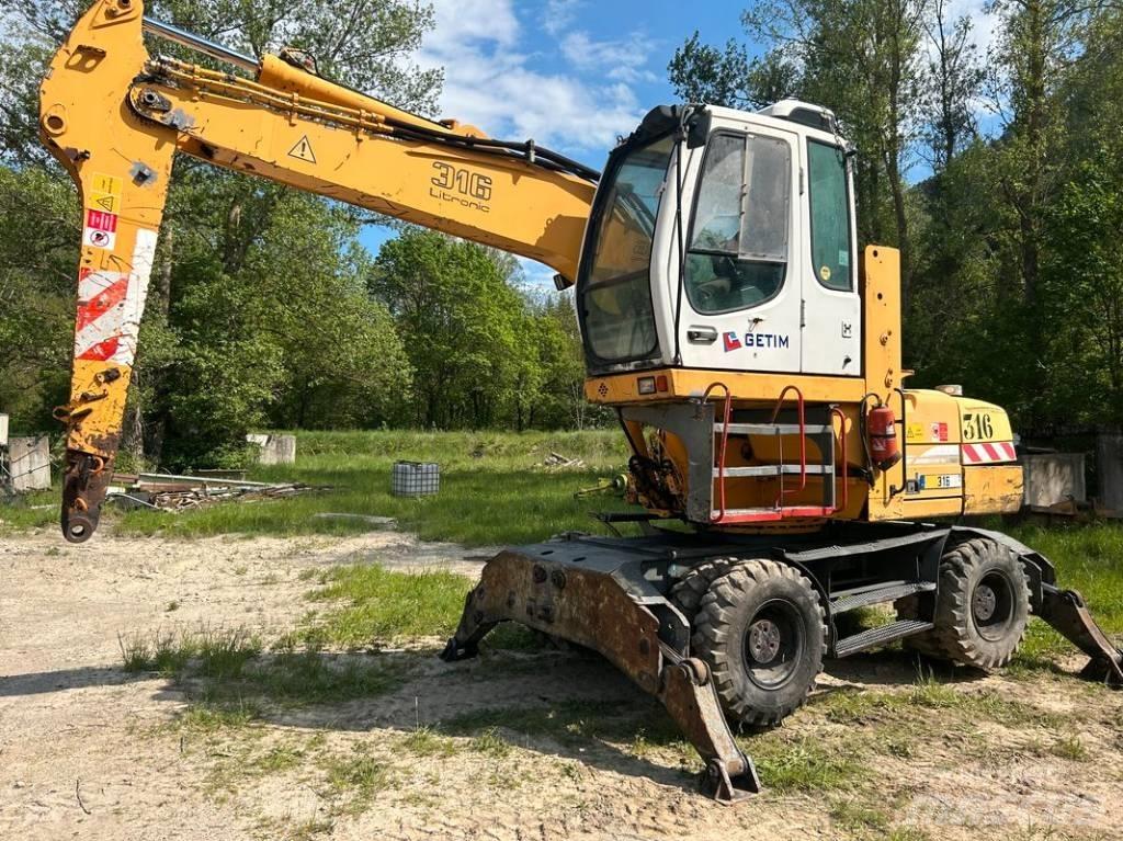 Liebherr A 316 Перевантажувачі металобрухту/промислові навантажувачі