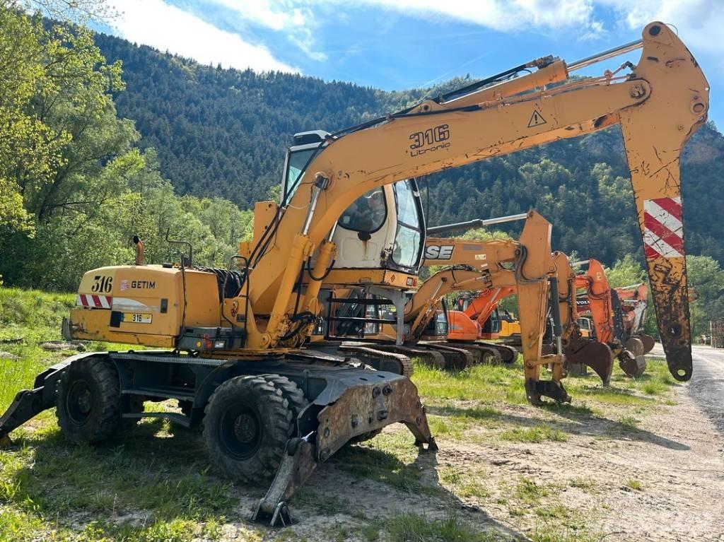Liebherr A 316 Перевантажувачі металобрухту/промислові навантажувачі