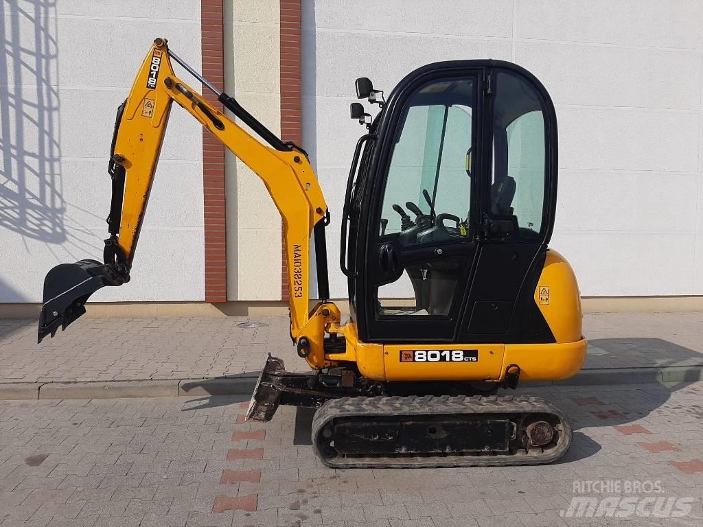 JCB 8018 CTS Міні-екскаватори < 7т