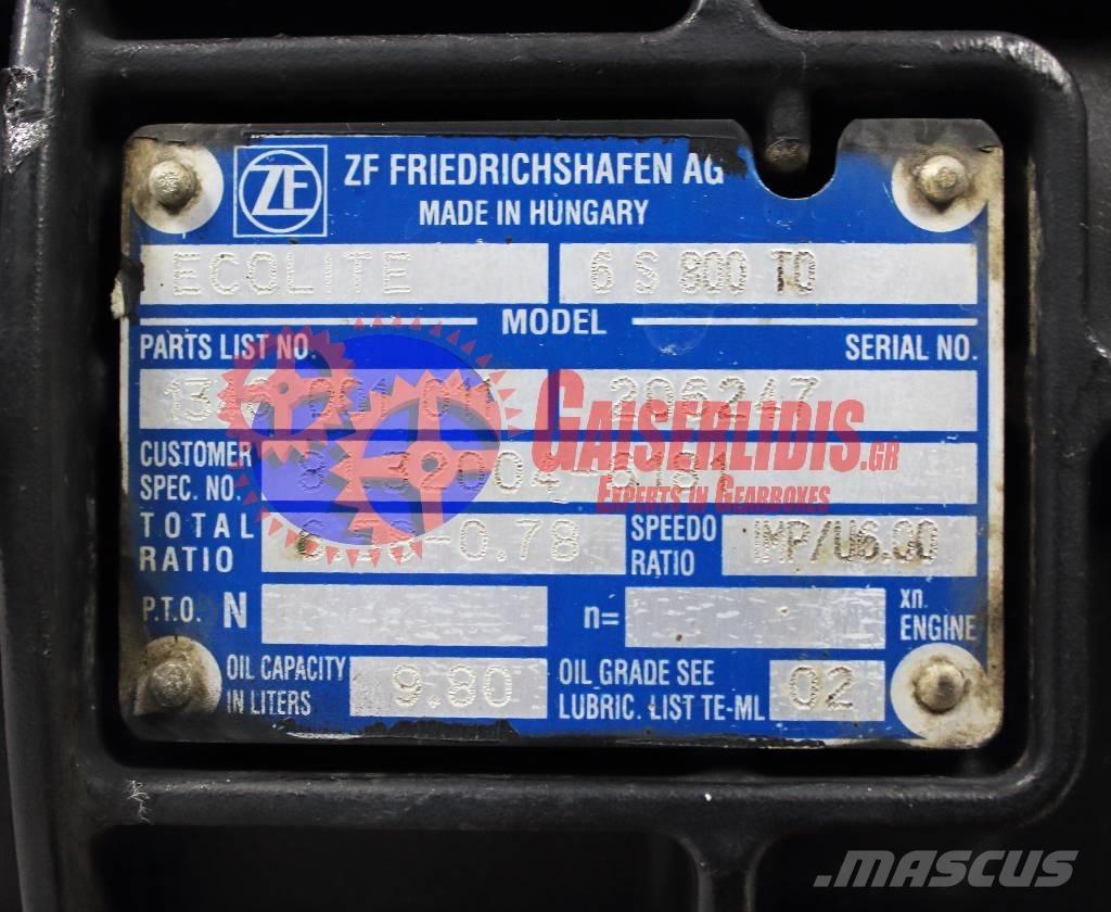 ZF 6S 800 TO Коробки передач