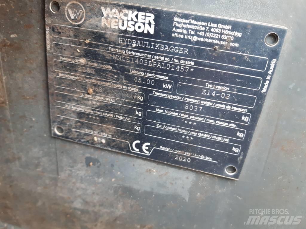 Wacker Neuson EZ80 Гусеничні екскаватори