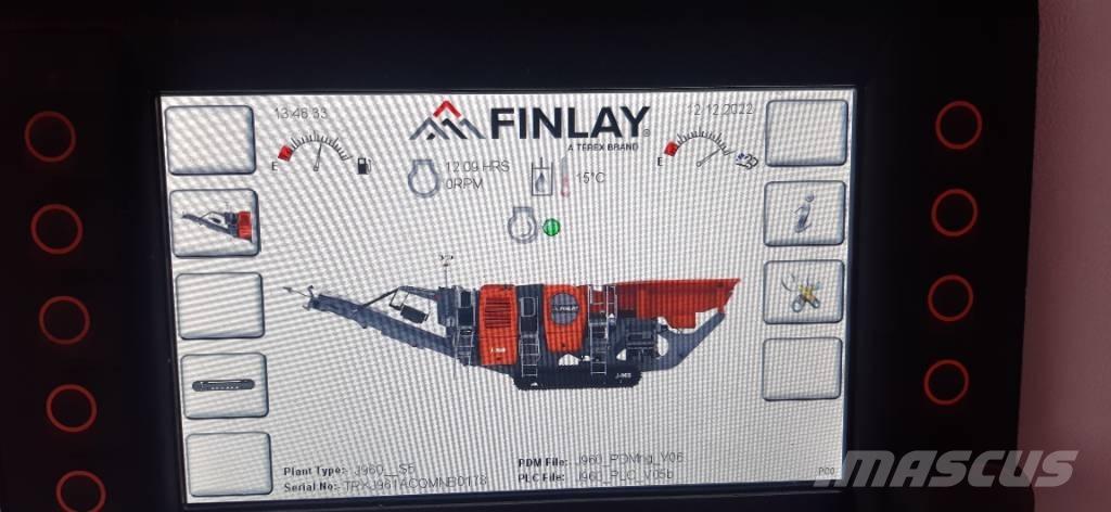 Terex Finlay J-960A Мобільні дробарки