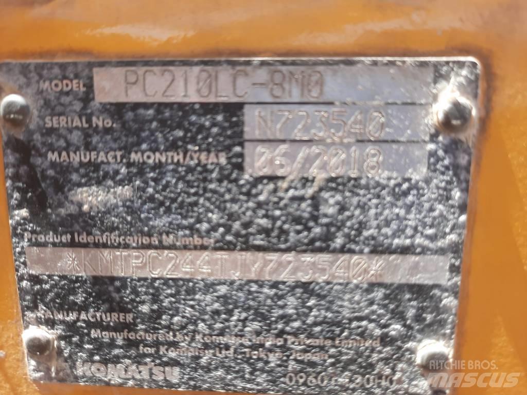 Komatsu PC 210 Гусеничні екскаватори