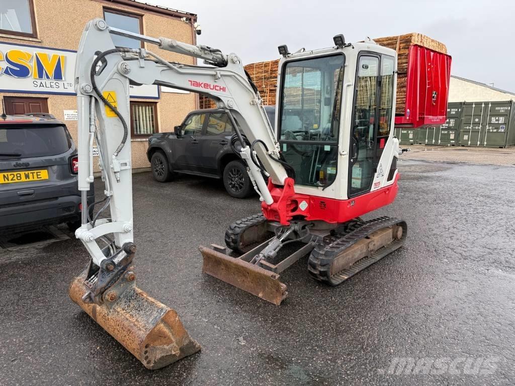 Takeuchi TB 225 Міні-екскаватори < 7т