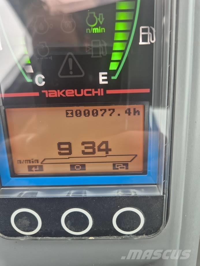 Takeuchi TB225 V0B Міні-екскаватори < 7т