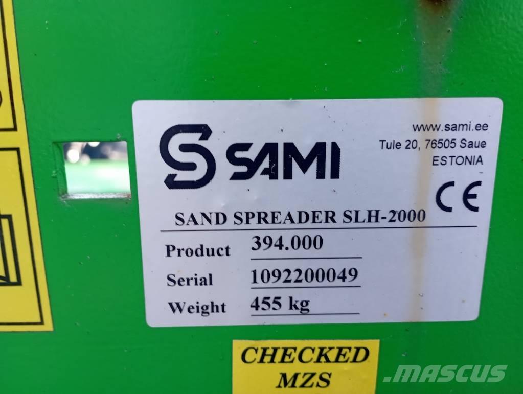 Sami SLH 2000 ZM-602 Розсіювачі солі та піску