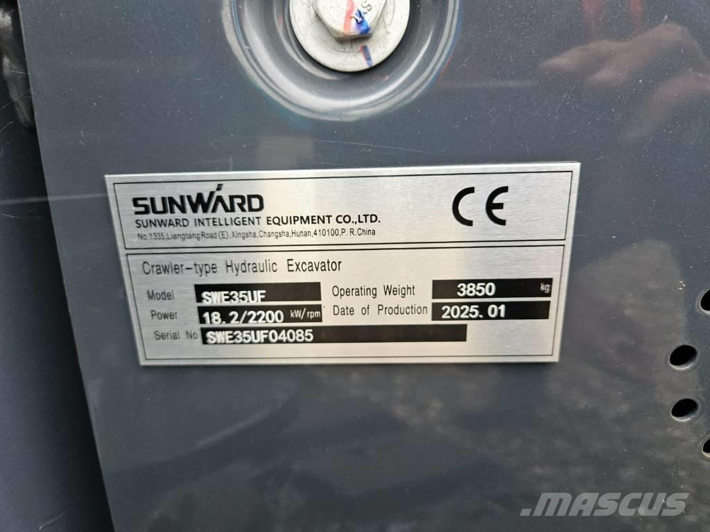 Sunward SWE 35 UF Міні-екскаватори < 7т