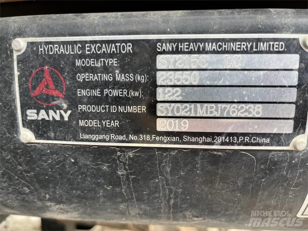 Sany SY215C Гусеничні екскаватори