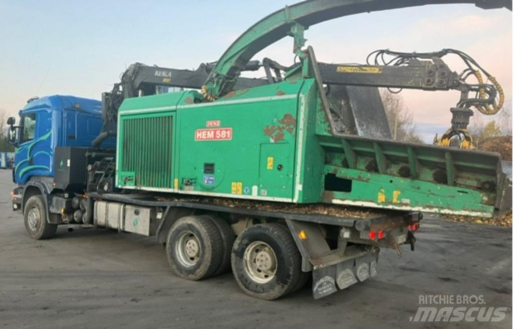 JENZ 581 Подрібнювачі деревини