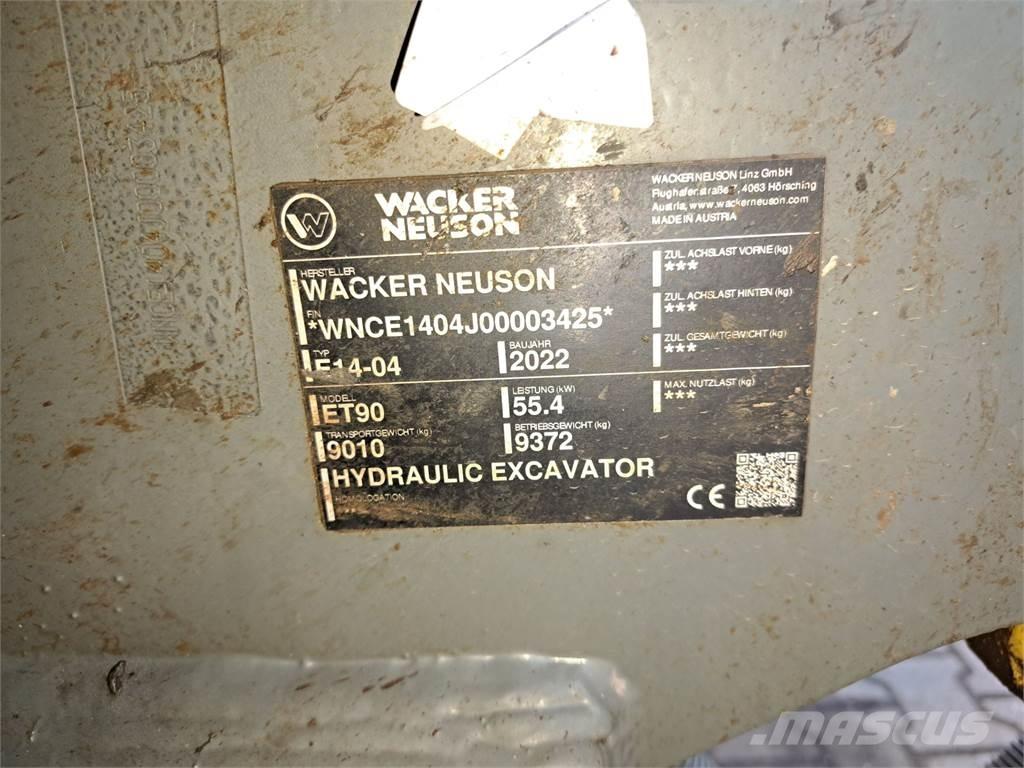 Wacker Neuson ET90 Гусеничні екскаватори