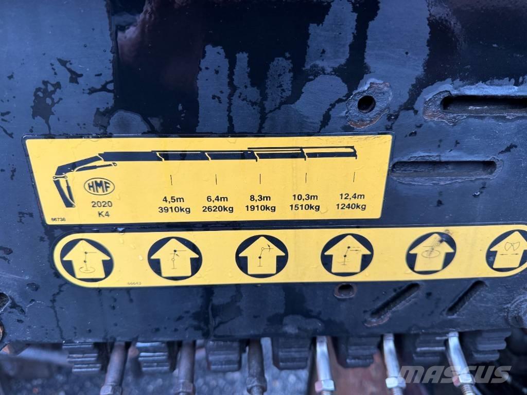 Scania R520 8x4 Автокрани