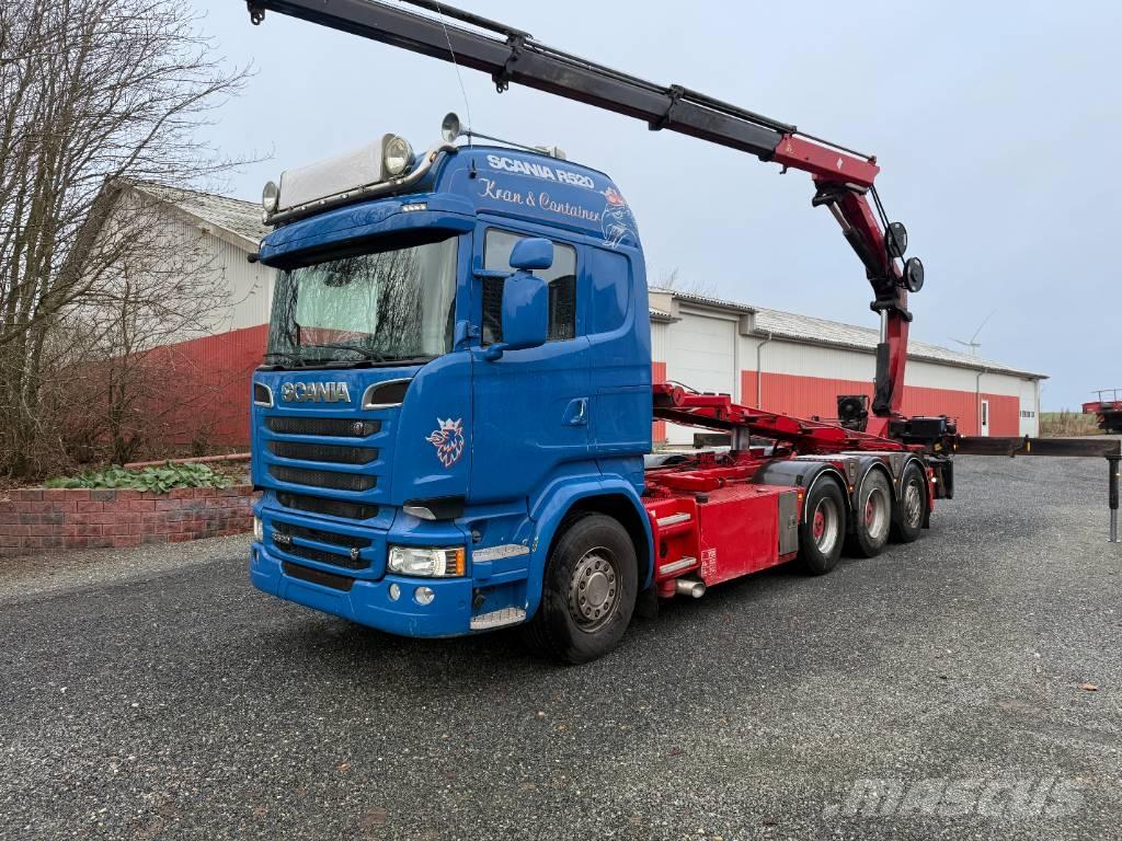 Scania R520 8x4 Автокрани