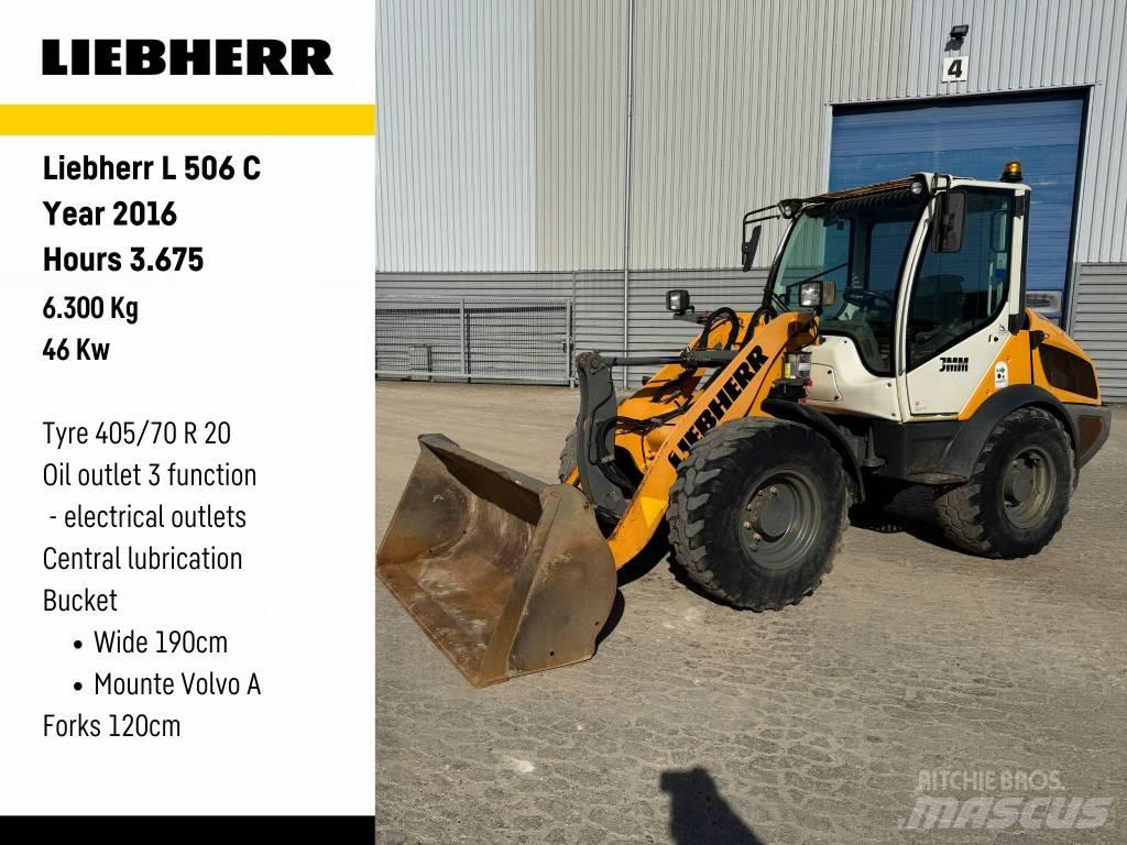 Liebherr L 506 Фронтальні навантажувачі