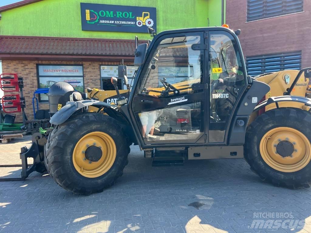 CAT TH 407 C Телескопічні навантажувачі