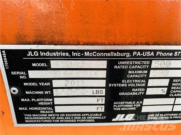 JLG 450 AJ Колінчаті підйомники