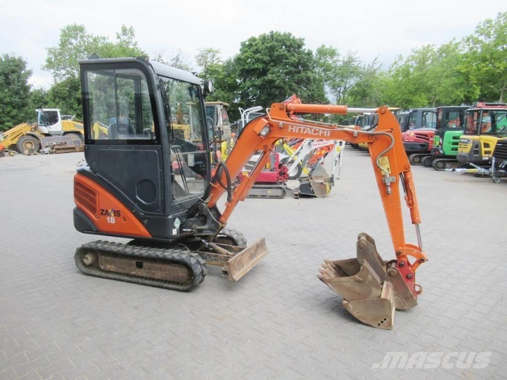 Hitachi ZX 18-3 CLR Міні-екскаватори < 7т