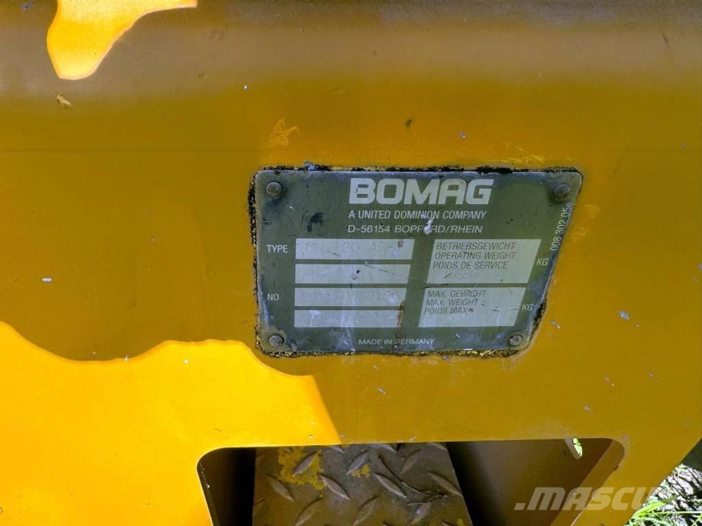 Bomag BW 120 AD-3 Котки тротуарні