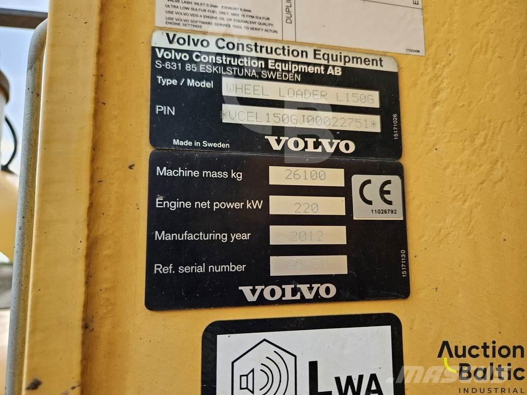 Volvo 150G Фронтальні навантажувачі