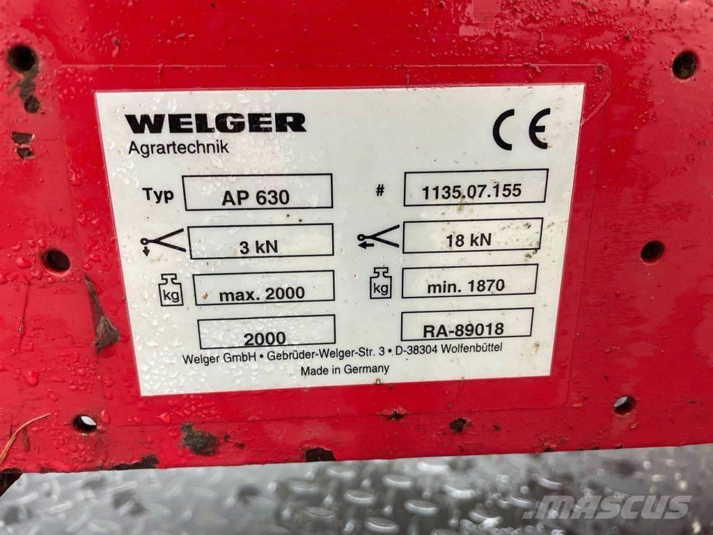 Welger AP 630 Тюкові прес-підбирачі