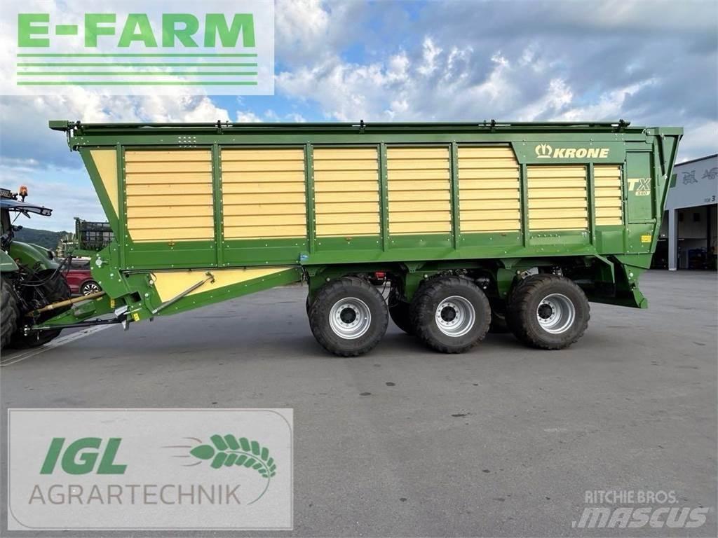 Krone tx 560 Причепи перевантажувачі зерна