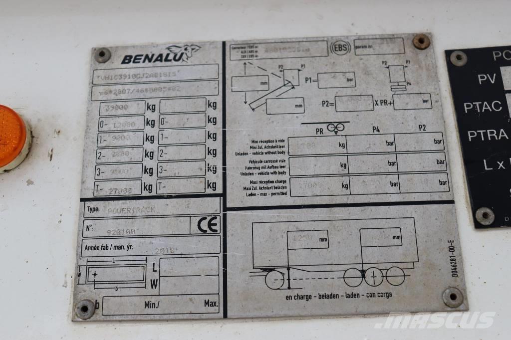 Benalu powertrack Самоскиди