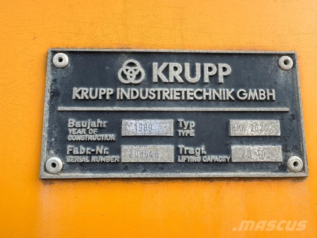 Krupp KMK 2020 автокрани