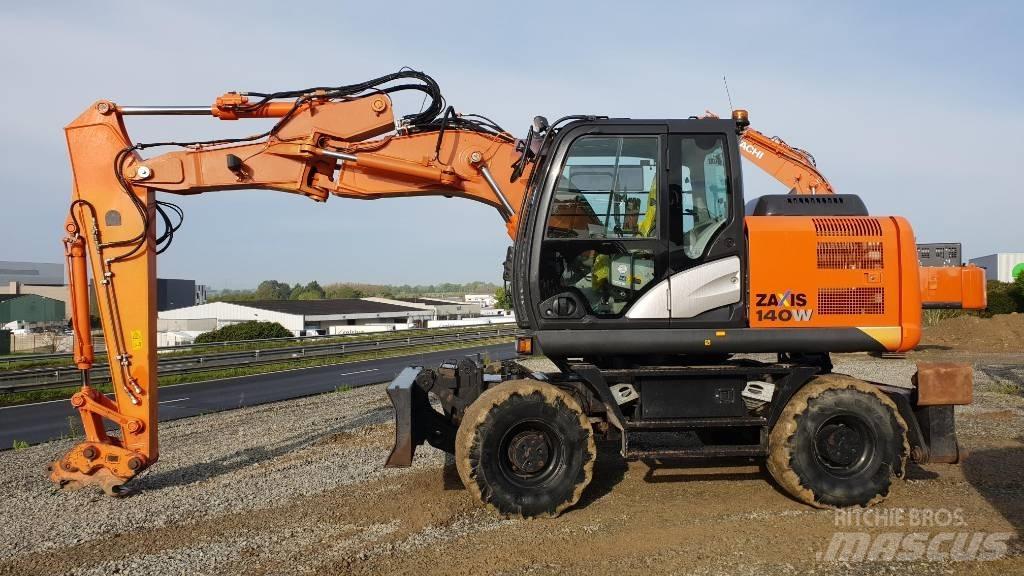 Hitachi ZX140W-5B Колісні екскаватори