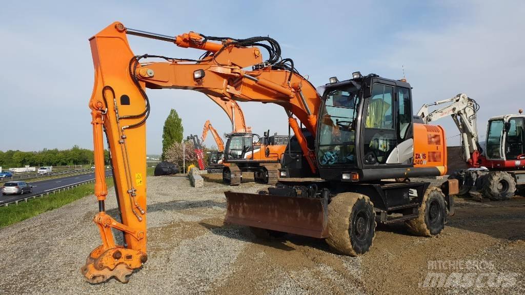 Hitachi ZX140W-5B Колісні екскаватори