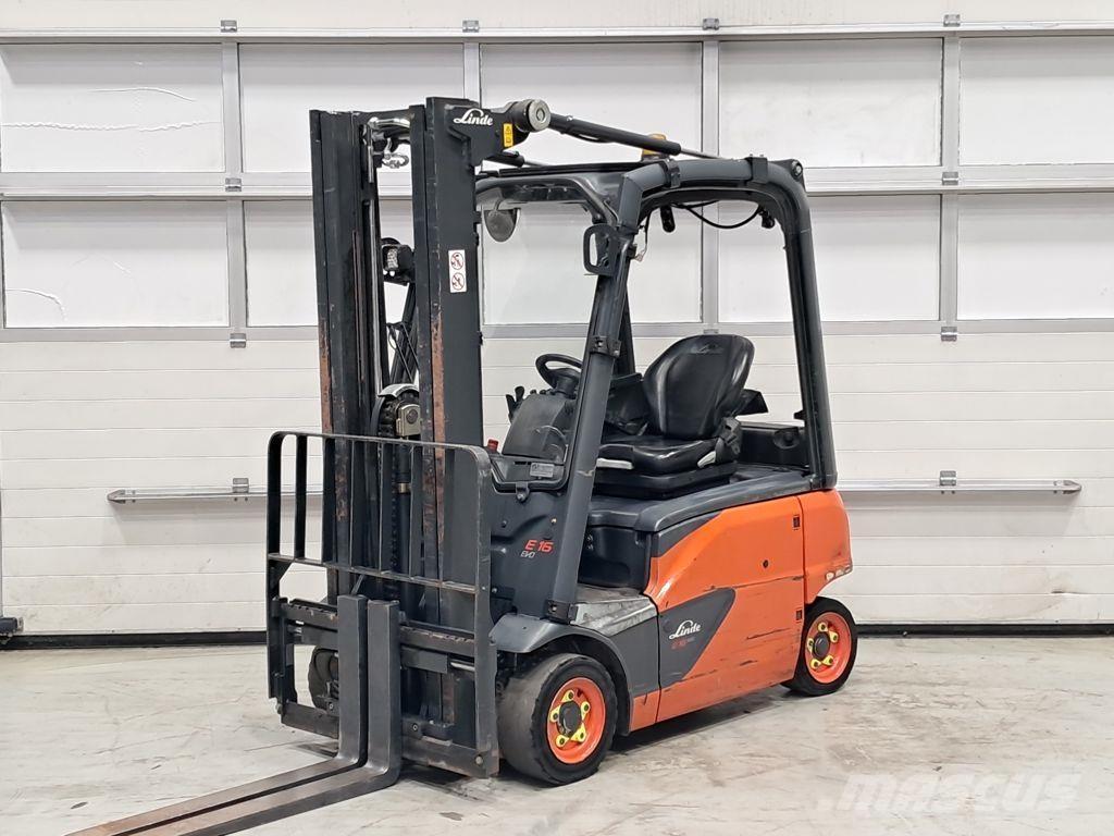 Linde E16P-02 Електронавантажувачі