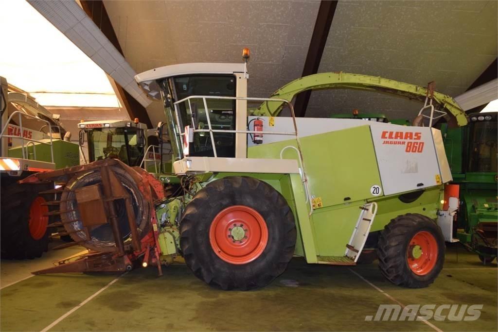 CLAAS Jaguar 860 Кормозбиральні комбайни