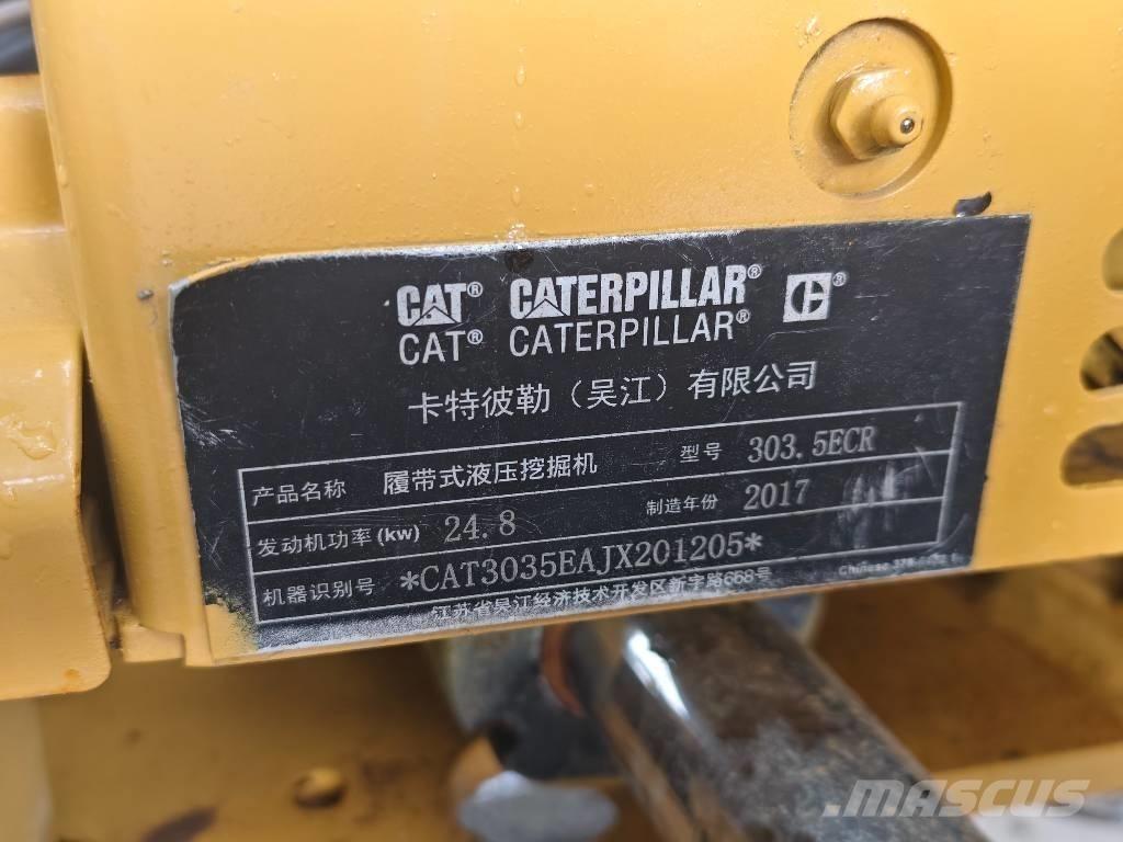 CAT 303.5 E CR Міні-екскаватори < 7т