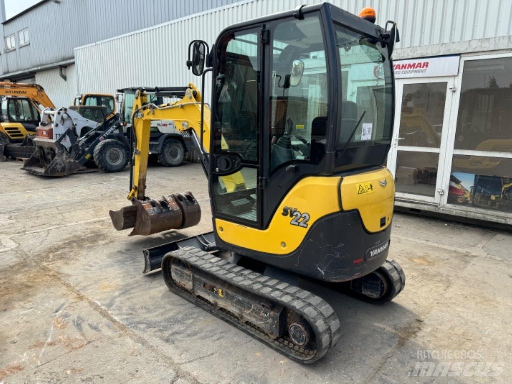 Yanmar SV22 (02517) Міні-екскаватори < 7т