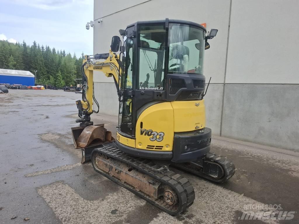 Yanmar Vio 33 U Міні-екскаватори < 7т
