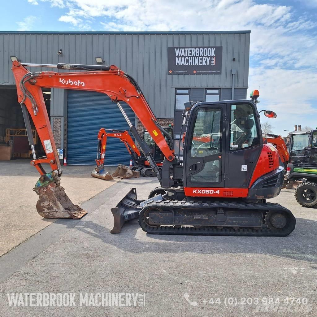Kubota KX080-4 Середні екскаватори 7т. - 12т.