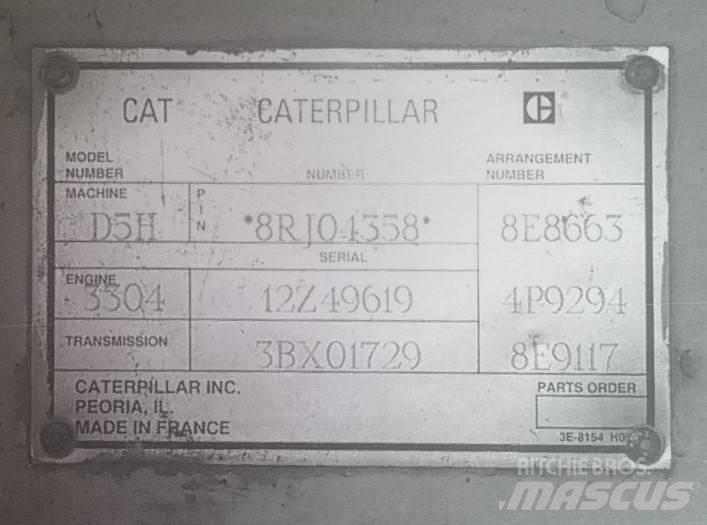 CAT D 5 H Гусеничні бульдозери