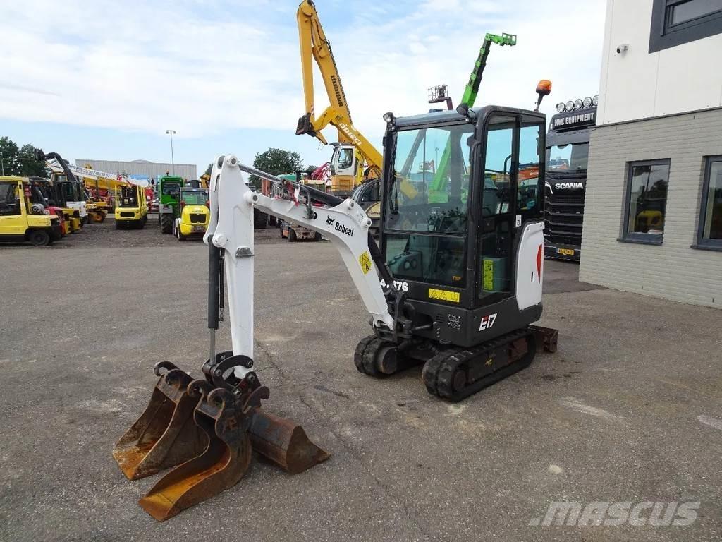 Bobcat E17 Міні-екскаватори < 7т